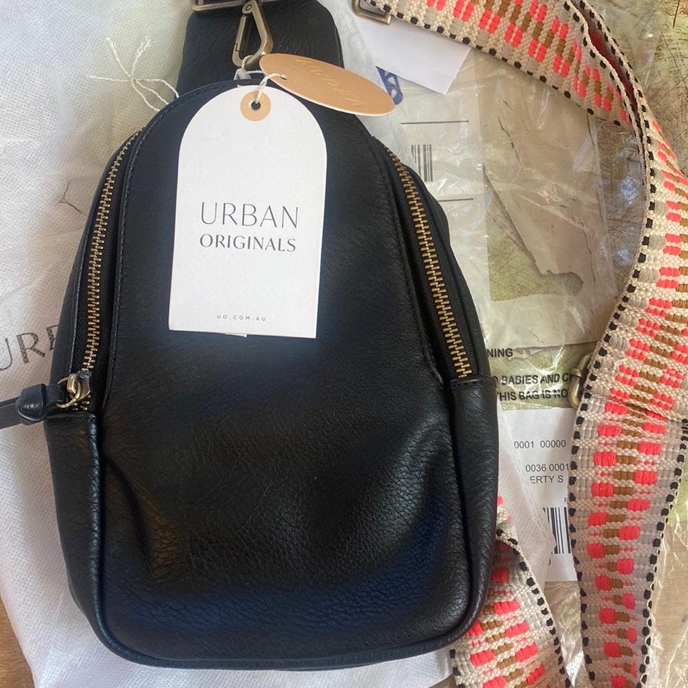 Urban Originals Black Crossbody Bag from Anthropologie